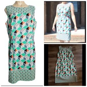 Dress barn Sleeveless Midi Dress.